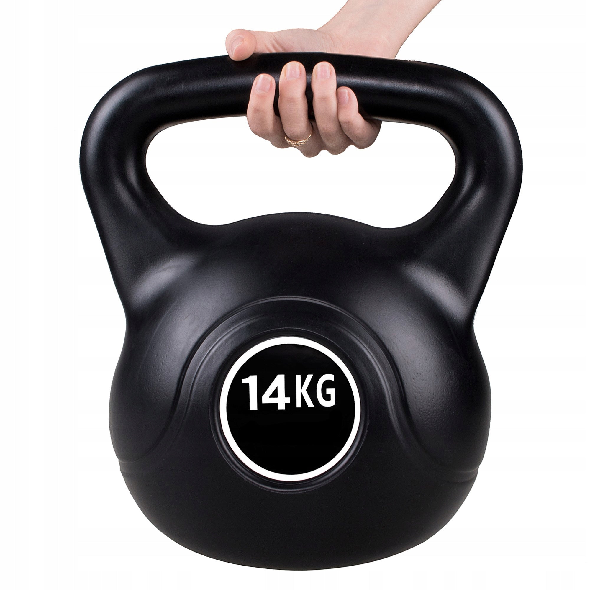 Gantera Kettlebell 14kg Neagra