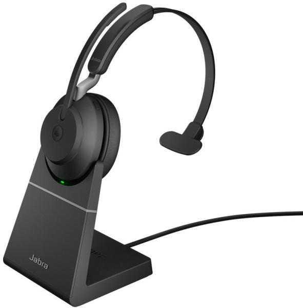 Jabra Evolve2 65 Link380a MS Stereo Stand Black 