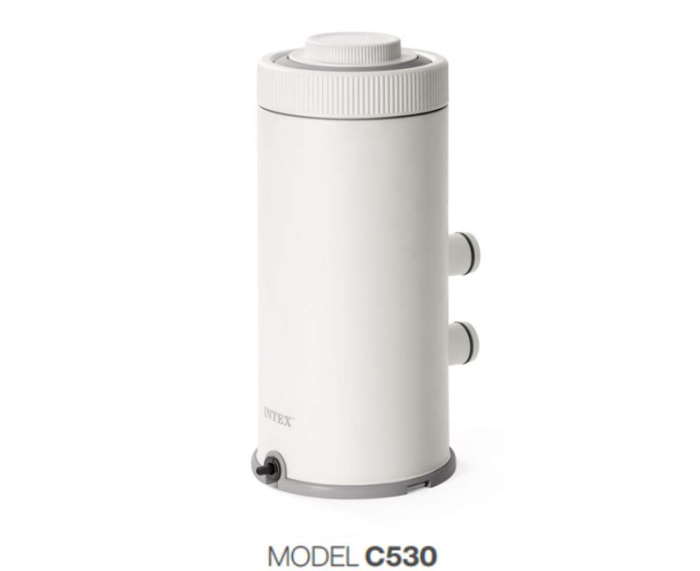 Pompa filtrare Intex 26604, debit 2006 l/h, cu Hydro Aeration, pentru piscine pana la Ø366 cm