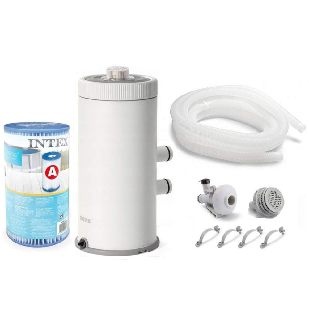 Pompa filtrare Intex 26638, debit 3785 l/h, cu Hydro Aeration, pentru piscine pana la Ø457 cm