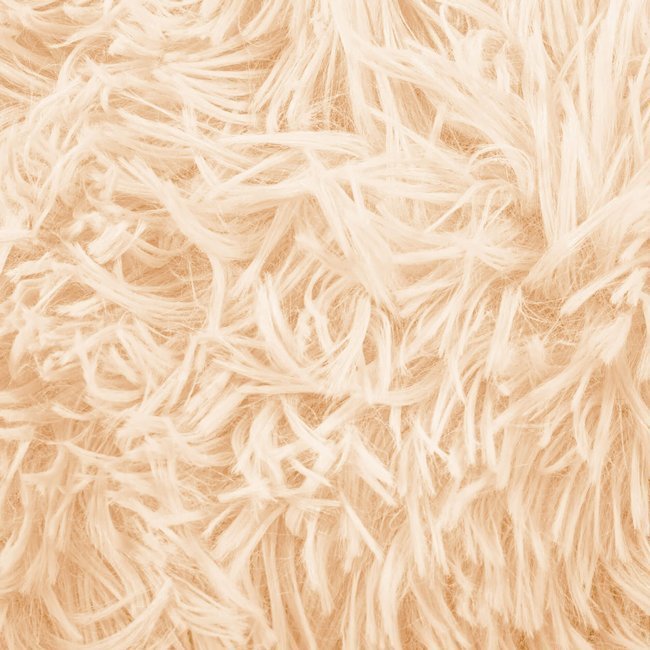 Pat pentru caini si pisici, cu husa detasabila, crem, diametru 80cm