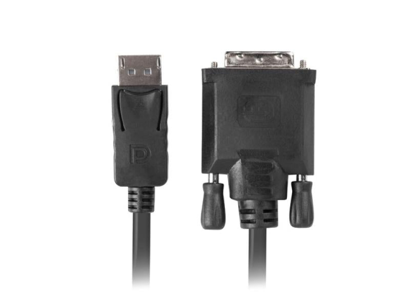 Lanberg Cablu DisplayPort DVI-D 1,8m Dual Link