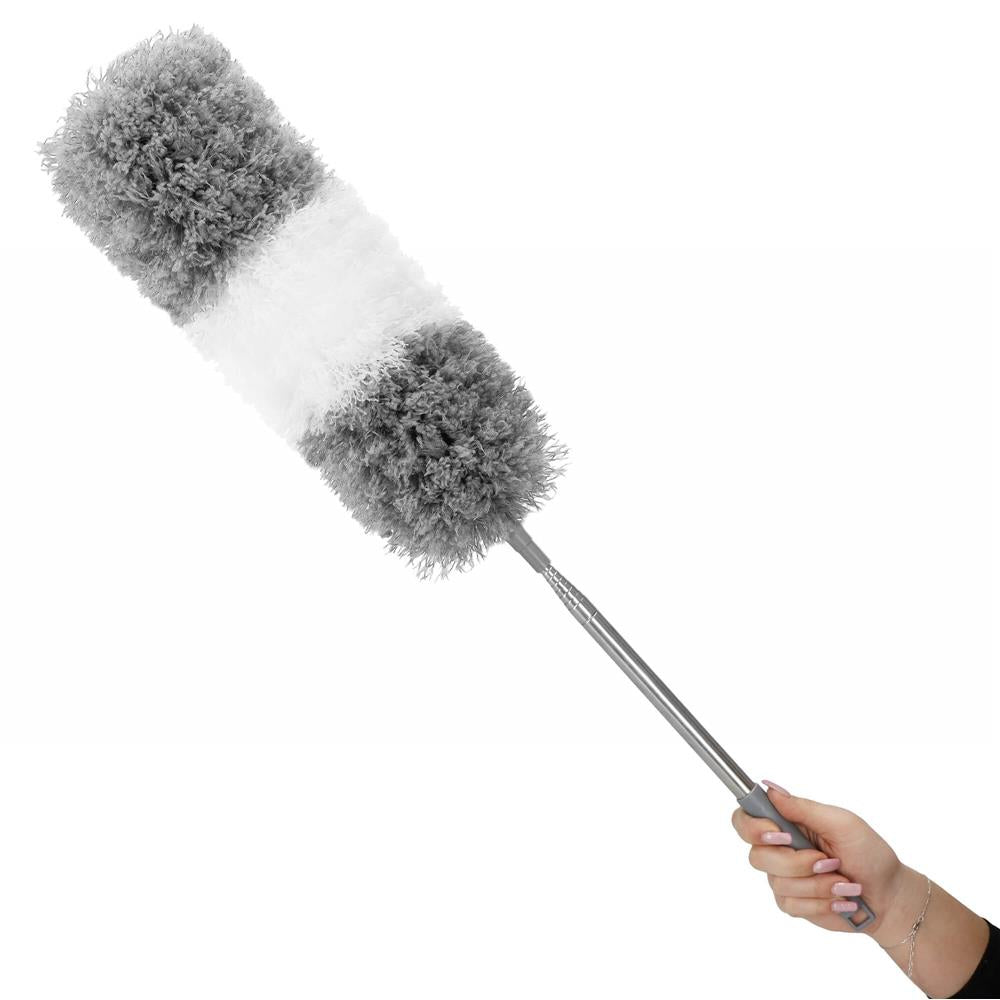 Pamatuf pentru praf cu coada telescopica pentru zone greu accesibile, 2 piese, 78-280 cm