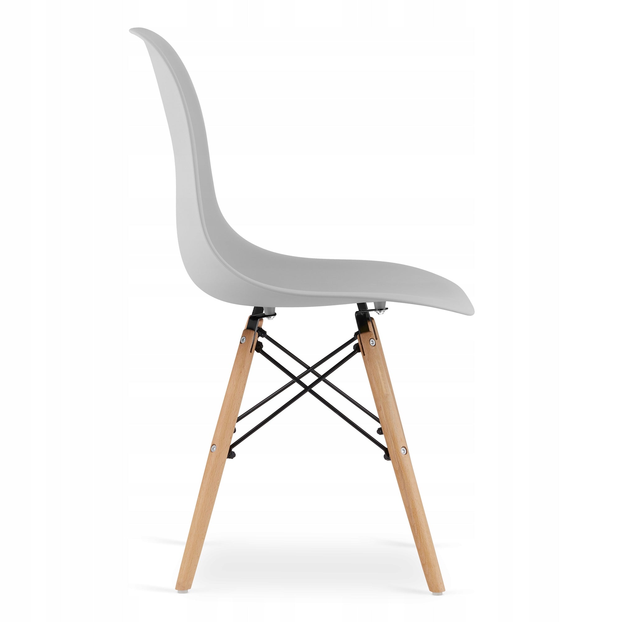 Scaun dining Scandinav pentru bucatarie, 38x42x82cm, gri