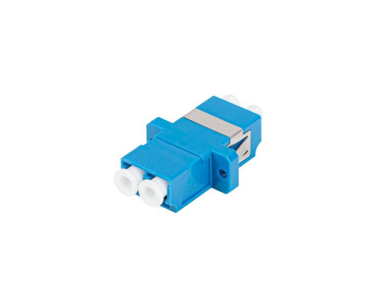 Lanberg Adapt. fibra optică SM LC/UPC duplex