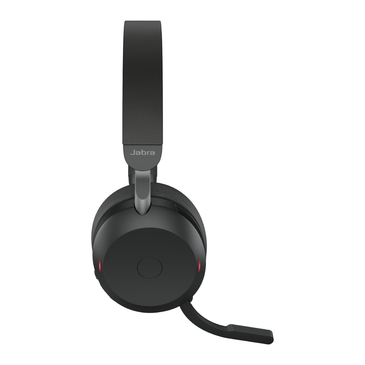 JABRA Evolve2 75 Headset on-ear Bluetooth wireless active noise cancelling USB-C noise isolating Negru Optimised for UC 