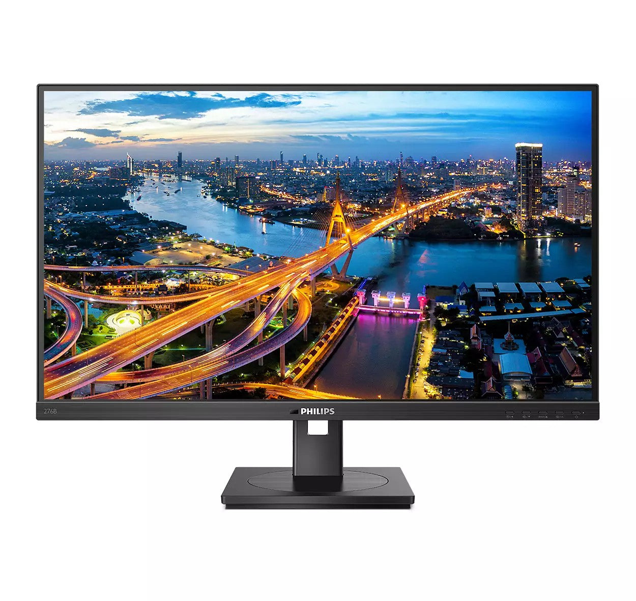 MONITOR PHILIPS 27 inch, home, office, IPS, WQHD (2560 x 1440), Wide, 300 cd/mp, 4 ms, DisplayPort, "276B1/00"