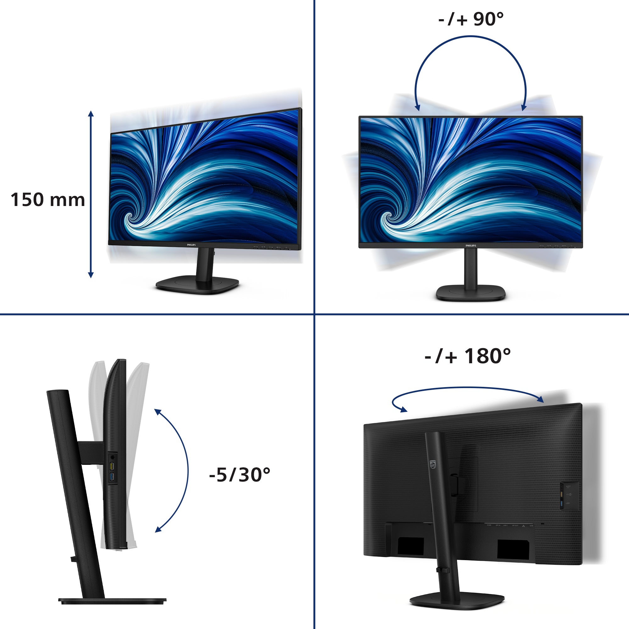 MONITOR 27" PHILIPS 27B2U3601/00 "27B2U3601/00"