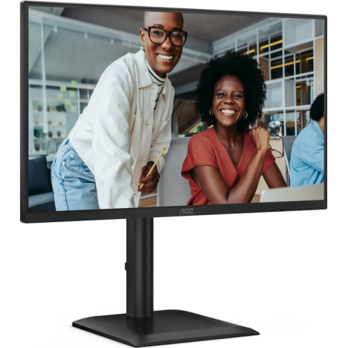 Monitor AOC 27" IPS FHD 1920x1080 120Hz 4ms HDR Mode FlickerFree Boxe 2Wx2 HA Pivot VGA HDMI DisplayPort USB hub 27E4U ( timbru verde 7 lei )