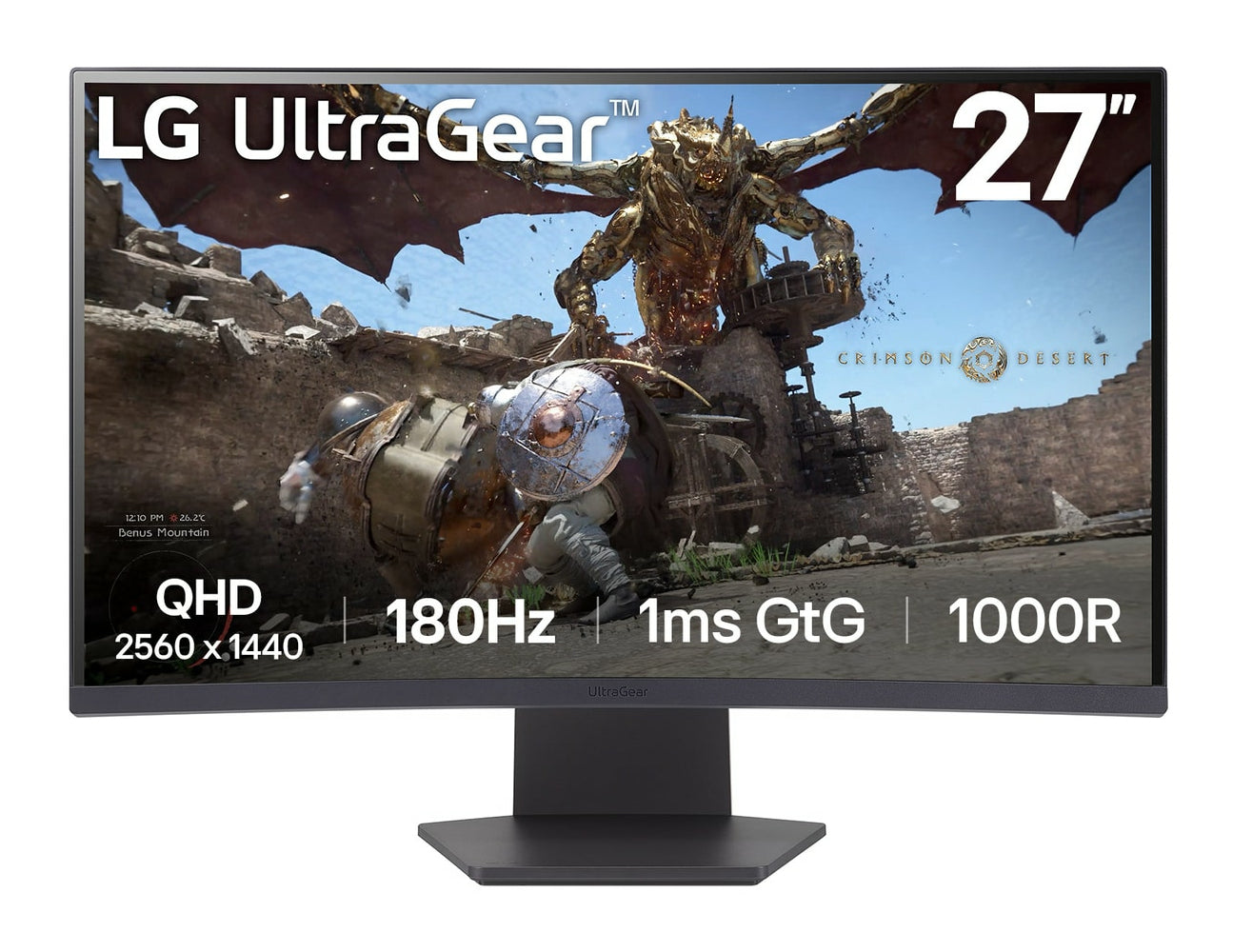 Monitor LG 27" 27GS60QC-B.AEUQ "27GS60QC-B.AEUQ"