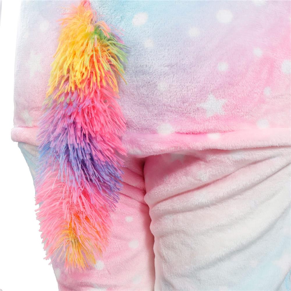 Pijama tip salopeta pentru dama, model unicorn, marime M