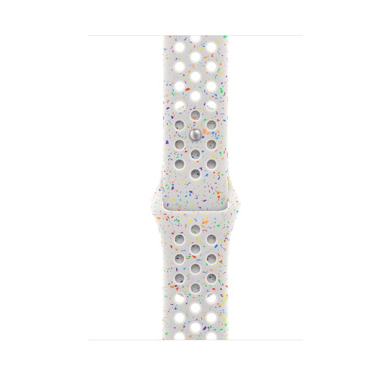 Aw Band 46MM Nike Sport Platinum S/m (Curea pentru Apple Watch 46MM Pure Platinum Nike Sport Band - S/m)