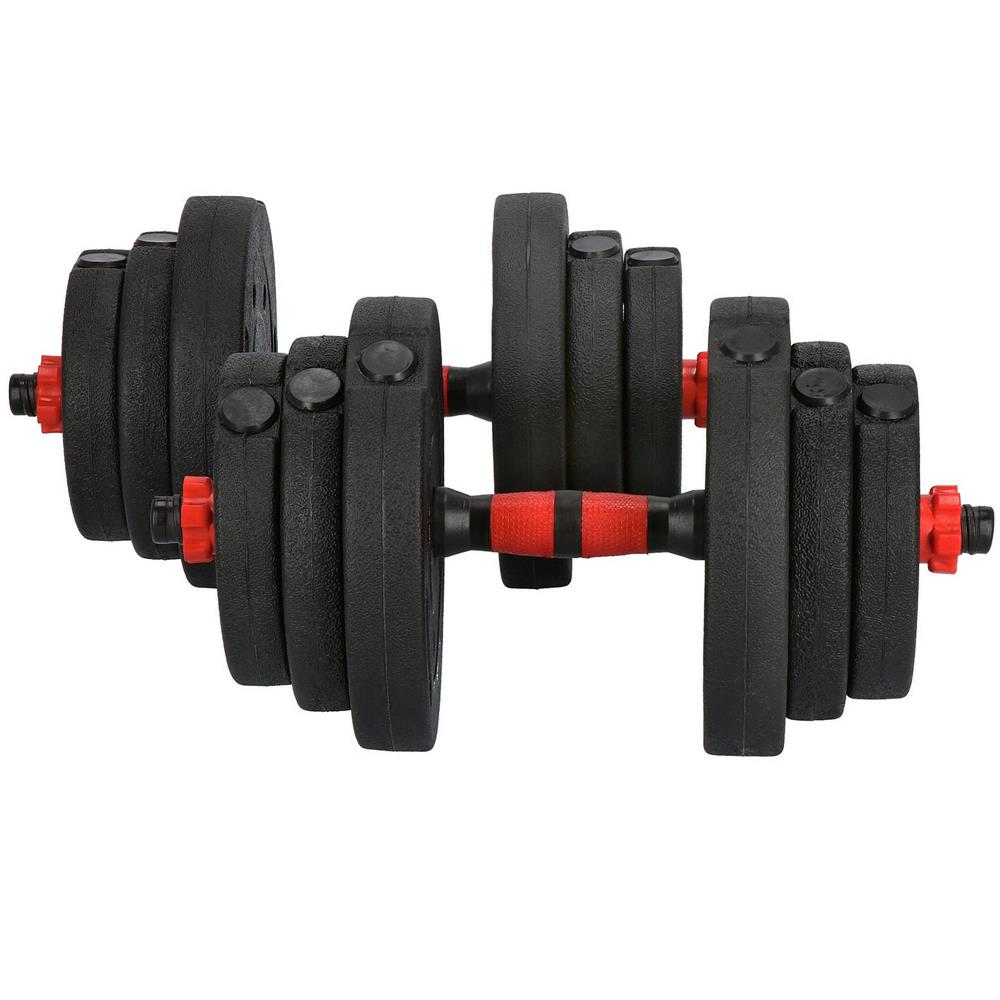 Set gantere si haltera reglabile Sersimo, 30kg