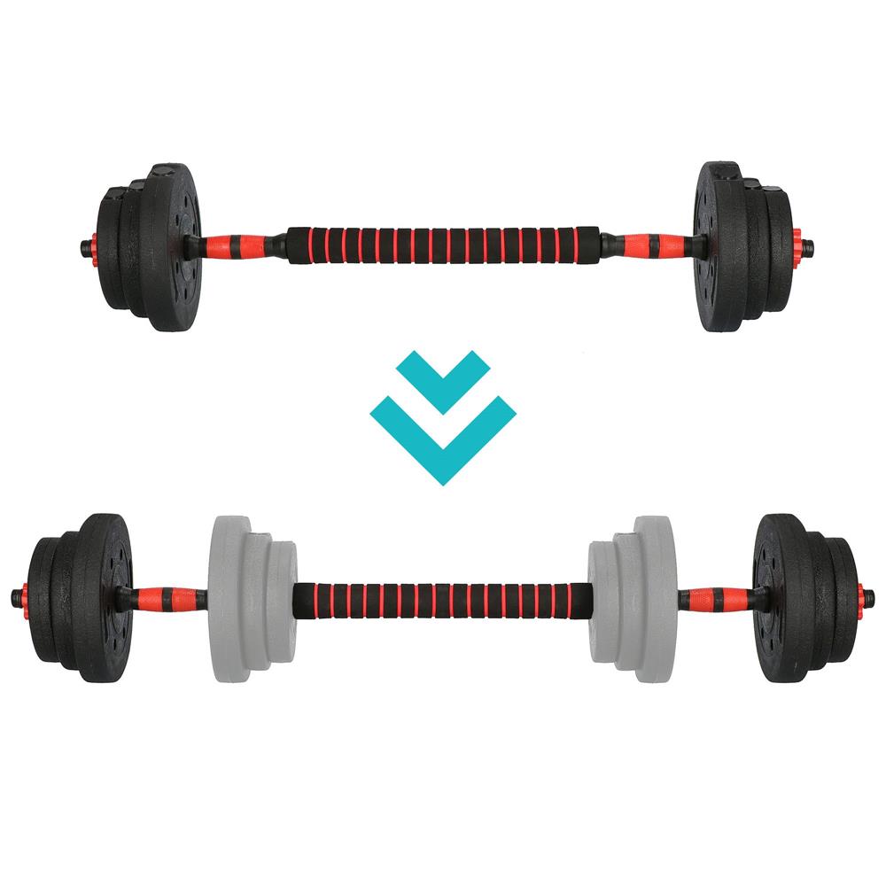 Set gantere si haltera reglabile Sersimo, 30kg