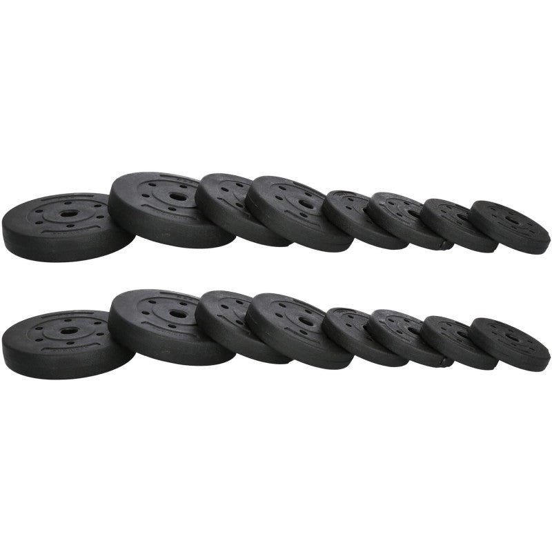Set gantere si haltera reglabile Sersimo, 40kg