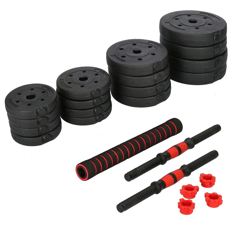 Set gantere si haltera reglabile Sersimo, 40kg