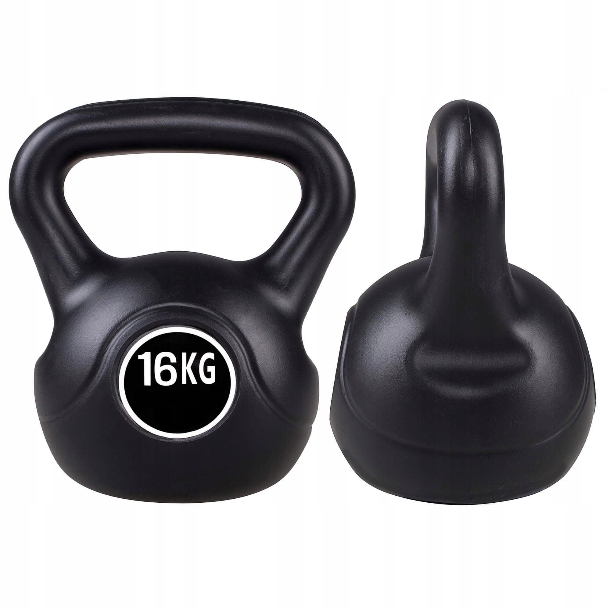 Gantera Kettlebell 16kg Neagra