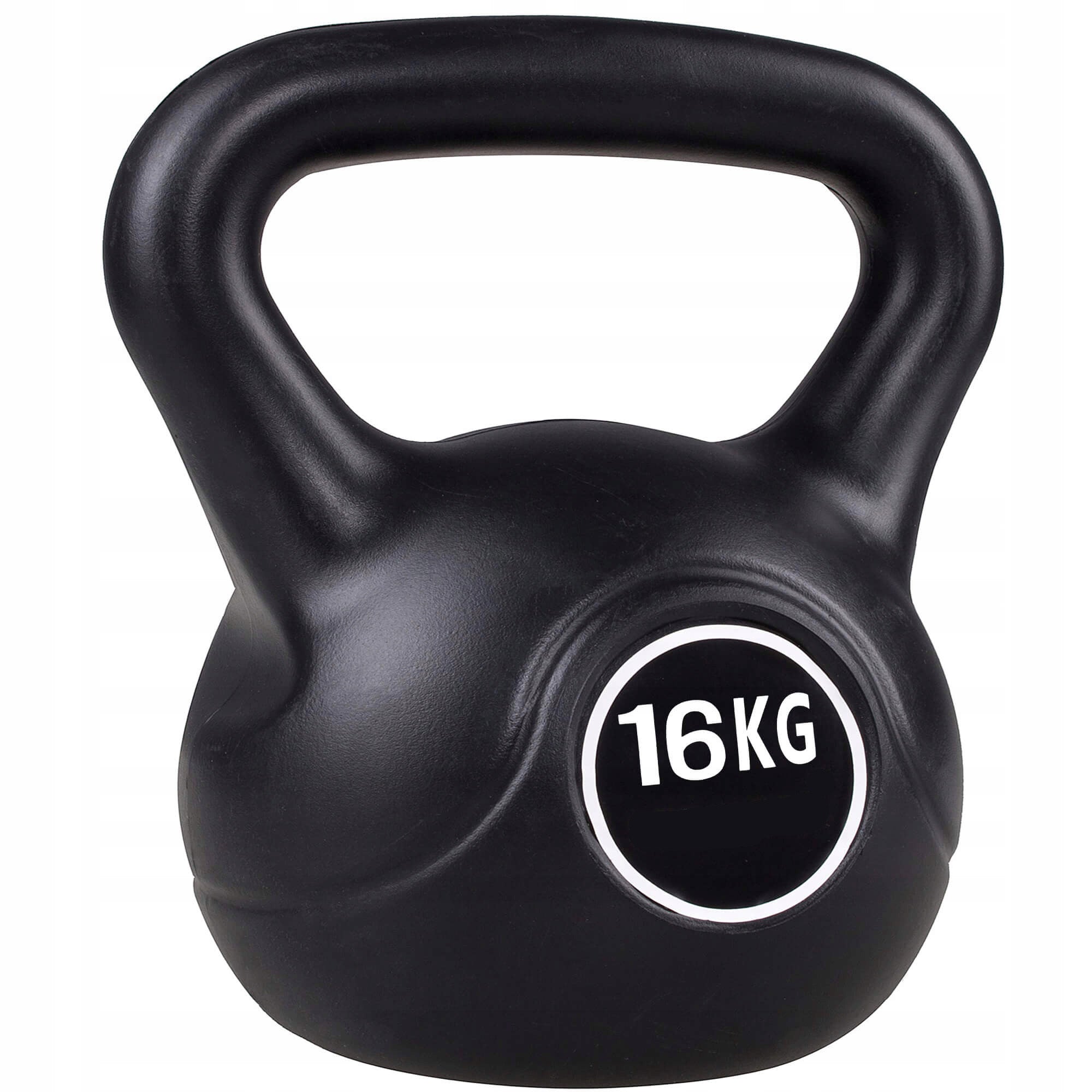 Gantera Kettlebell 16kg Neagra