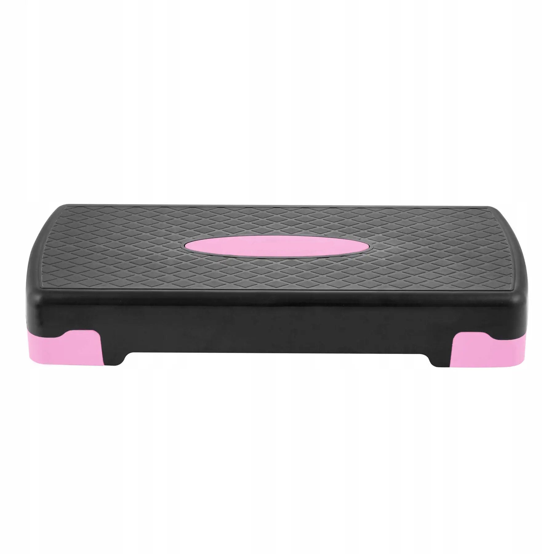 Stepper aerobic, ajustabil in 2 trepte, gri/roz, greutate maxima 250 kg, cu covoras de protectie