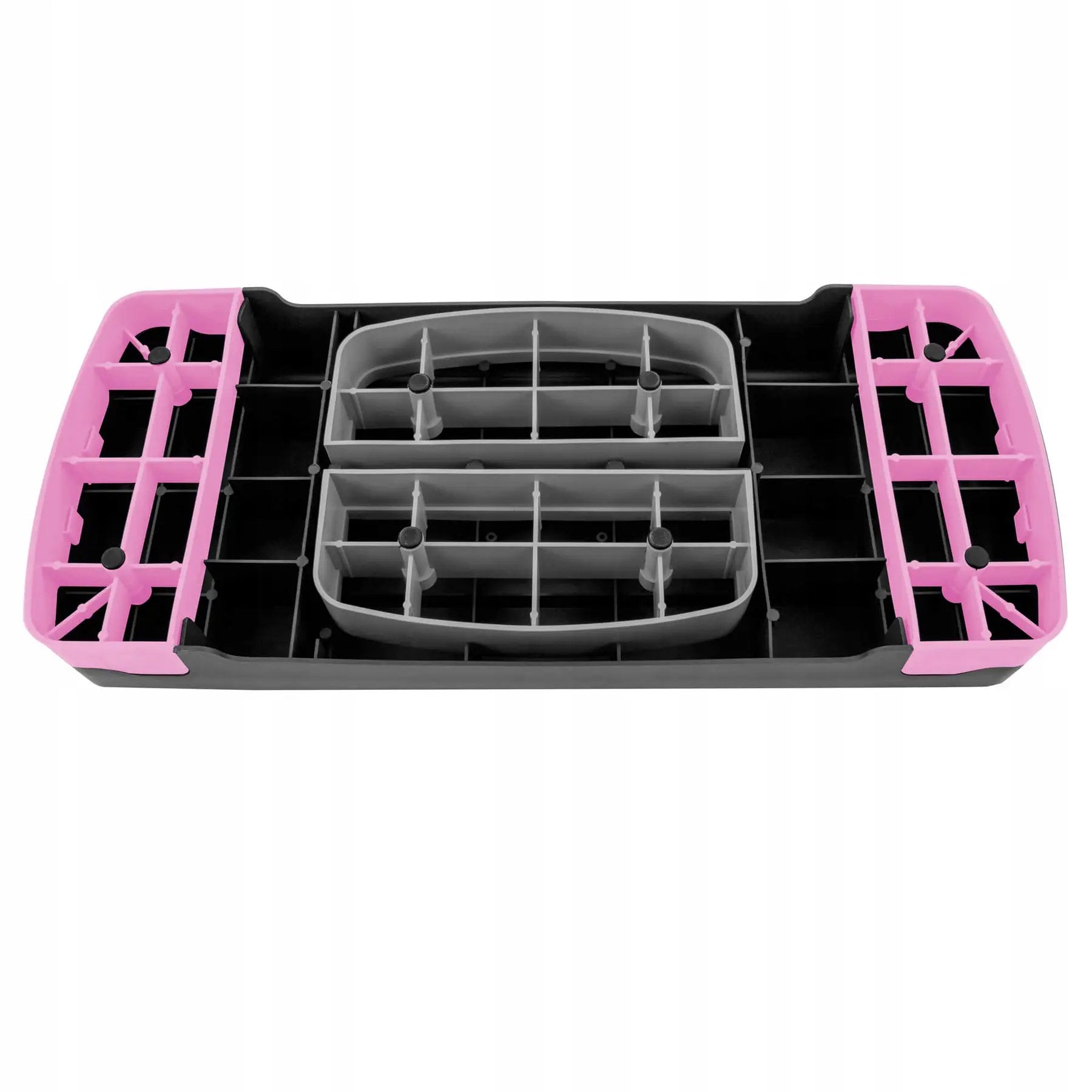 Stepper aerobic, ajustabil in 2 trepte, gri/roz, greutate maxima 250 kg, cu covoras de protectie