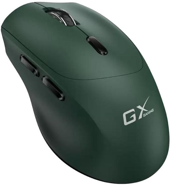 MOUSE Genius "Scorpion M8100", gaming, wireless 2.4GHz, Bluetooth, optic, 3200 dpi, butoane/scroll 6/1, buton Copilot, verde, "31060002401" 4710268262923