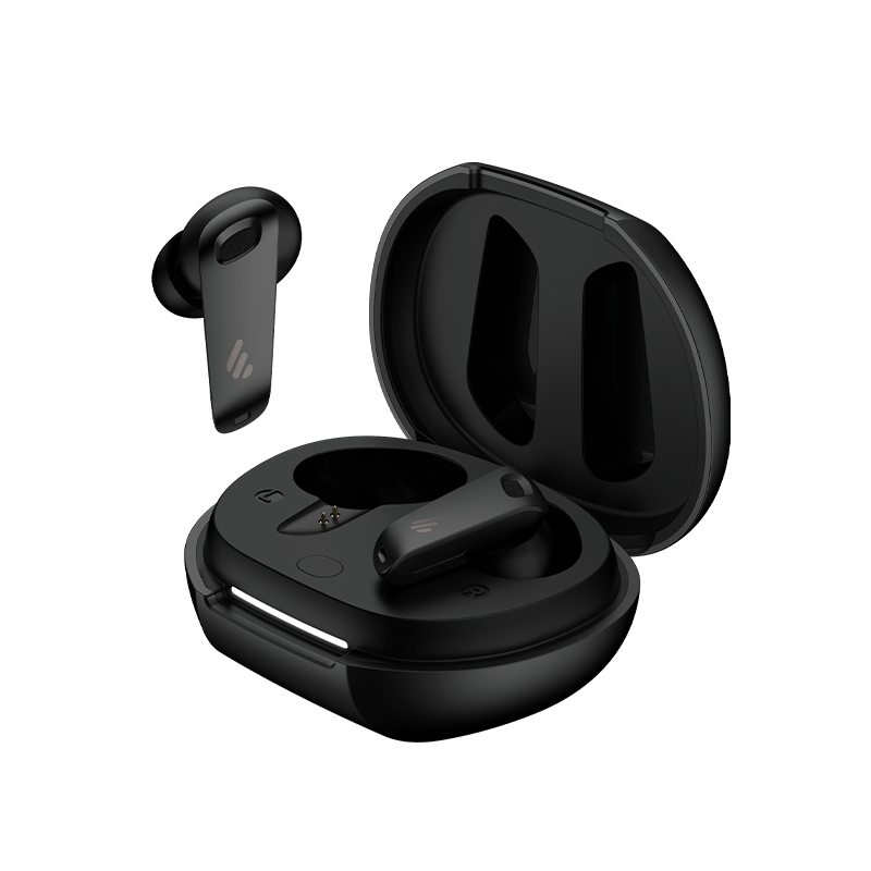 CASTI Edifier, wireless, intraauriculare - butoni, pt smartphone, microfon pe casca, conectare prin Bluetooth 5.4, negru, USB-C, ANC, IP54,  "NEOBUDS-PLUS-BK"  (timbru verde 0.18 lei)
