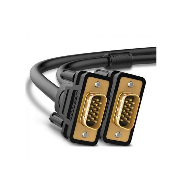 CABLU video Ugreen, #VG101" VGA (T) la VGA (T), 3m, ecranat, negru, #11631" - 6957303876310