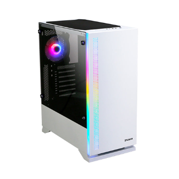 CARCASA Zalman "S5", middle tower, gaming, fara sursa, suporta 8xfan, 2xfan inclus, PSU shroud, USB 3.1 gen1 x 1, USB 2.0 x