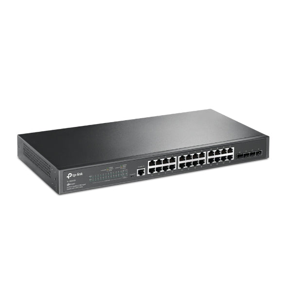 Switch TP-Link, "TL-SG3428" cu management L2, 24 Porturi Gigabit, 4 x SFP Gigabit "SG3428"