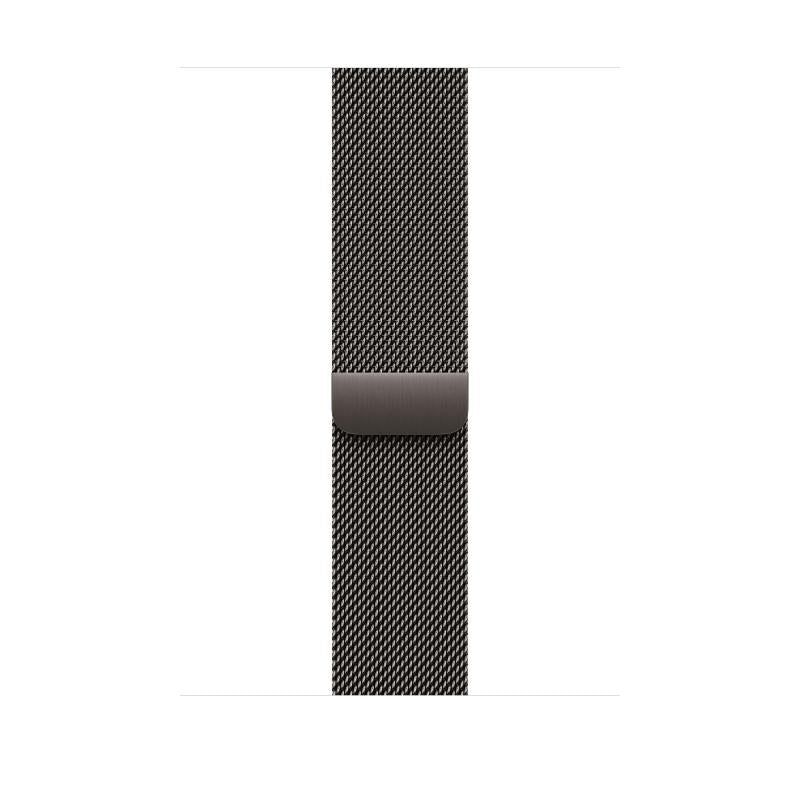 Aw Band 46MM Milanese Slate S/m (Curea pentru Apple Watch 46MM Slate Milanese Loop - S/m)