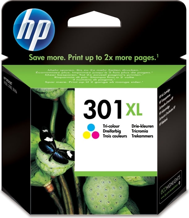 Cartus Cerneala Original HP Color, nr.301XL, pentru DJ1000|1050|1055|2050|3050, , , "CH564EE"