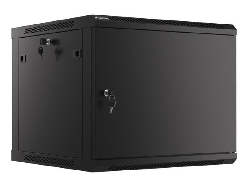 Lanberg Dulap rack de perete 19", 9U negru