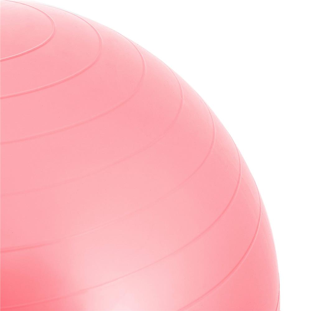 Minge pentru fitness sau yoga 75 cm, pompa inclusa, roz