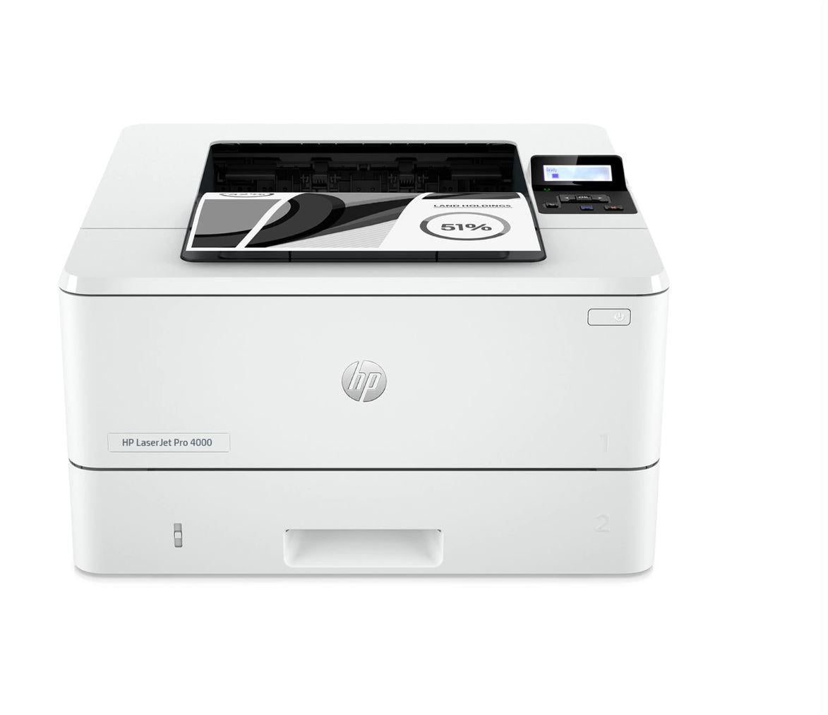 Imprimanta laser Mono HP Pro 4002DN, A4, Functii: Impr., Viteza de Printare Monocrom: 40ppm, Viteza de printare color: , Conectivitate:USB|Retea, Duplex:Da, ADF:Nu "2Z605F"