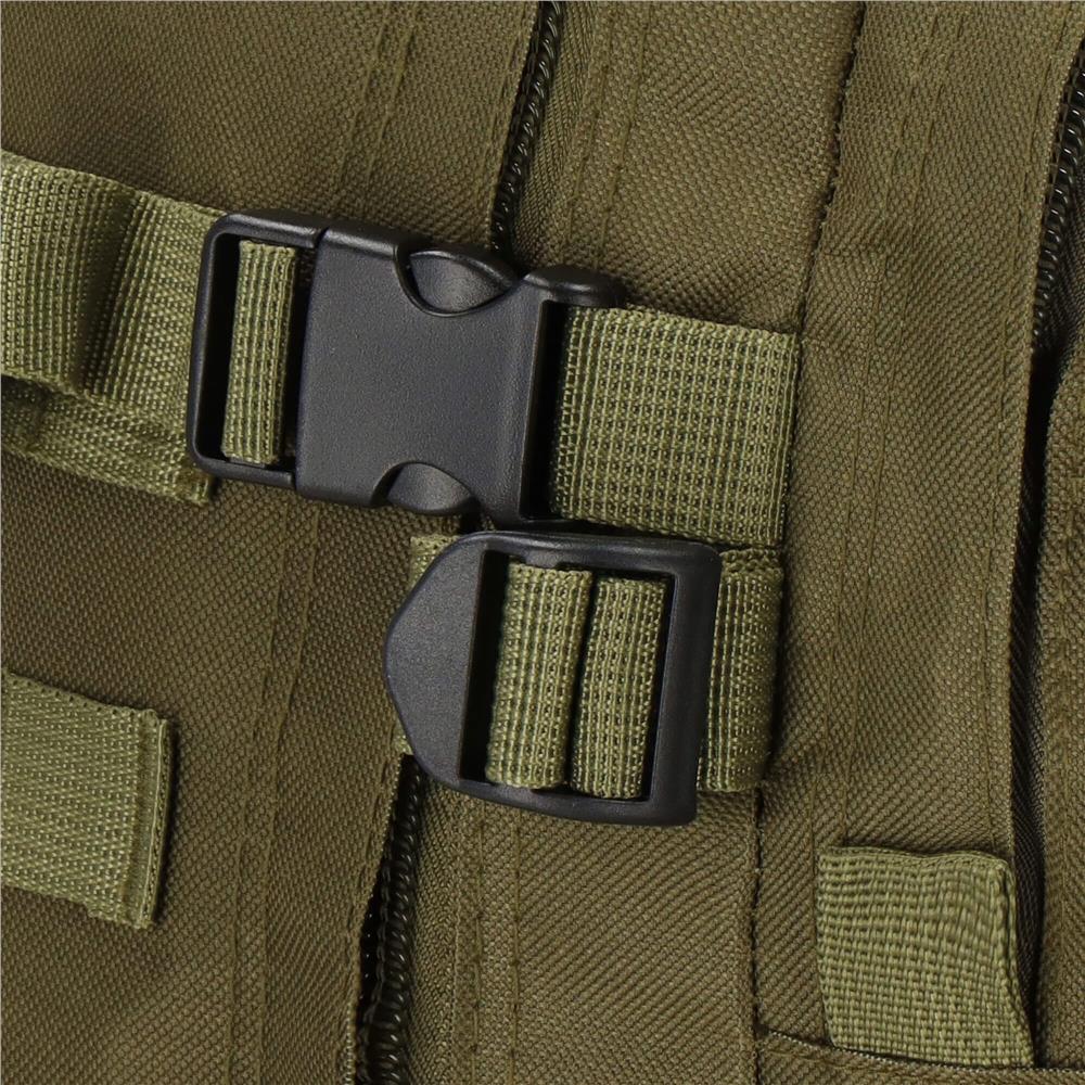 Rucsac militar pentru drumetie, impermeabil, compartimentat, 35L, verde