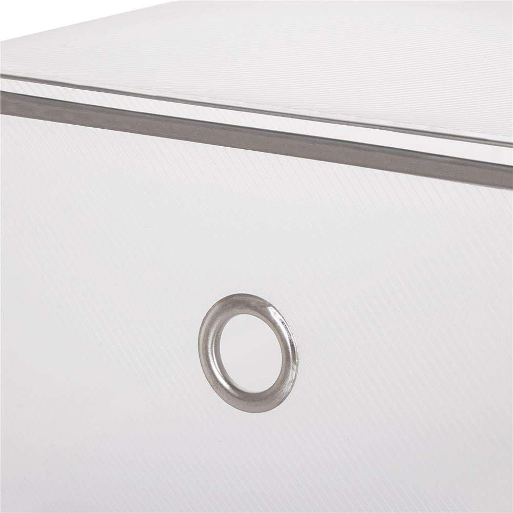 Set 10 cutii organizare pentru pantofi, 31x20x11, transparent
