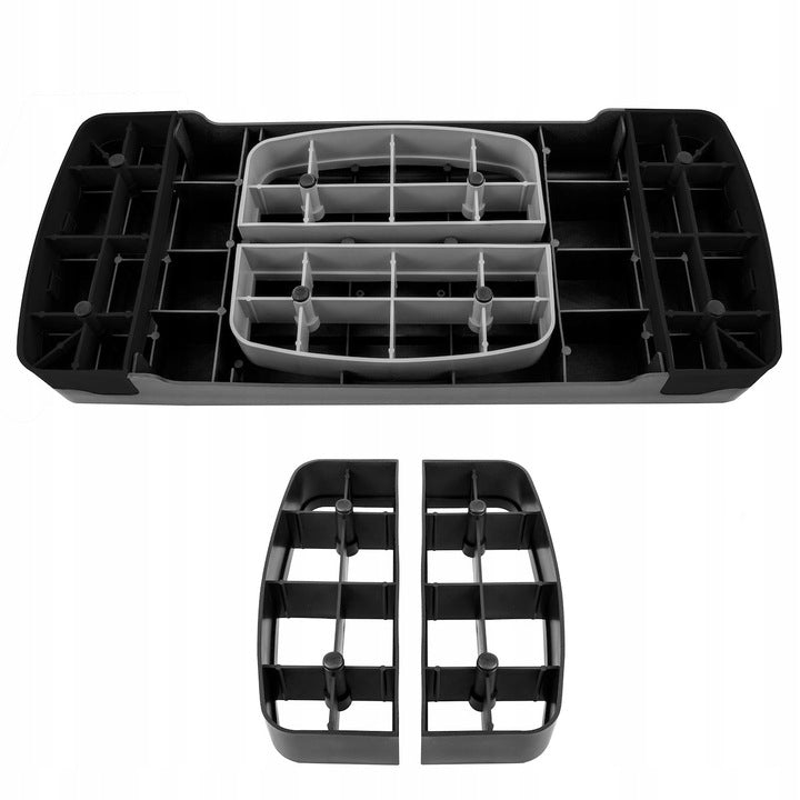 Stepper aerobic fitness, ajustabil 3 nivele, sarcina 350 kg, 28x68x20cm, negru si gri