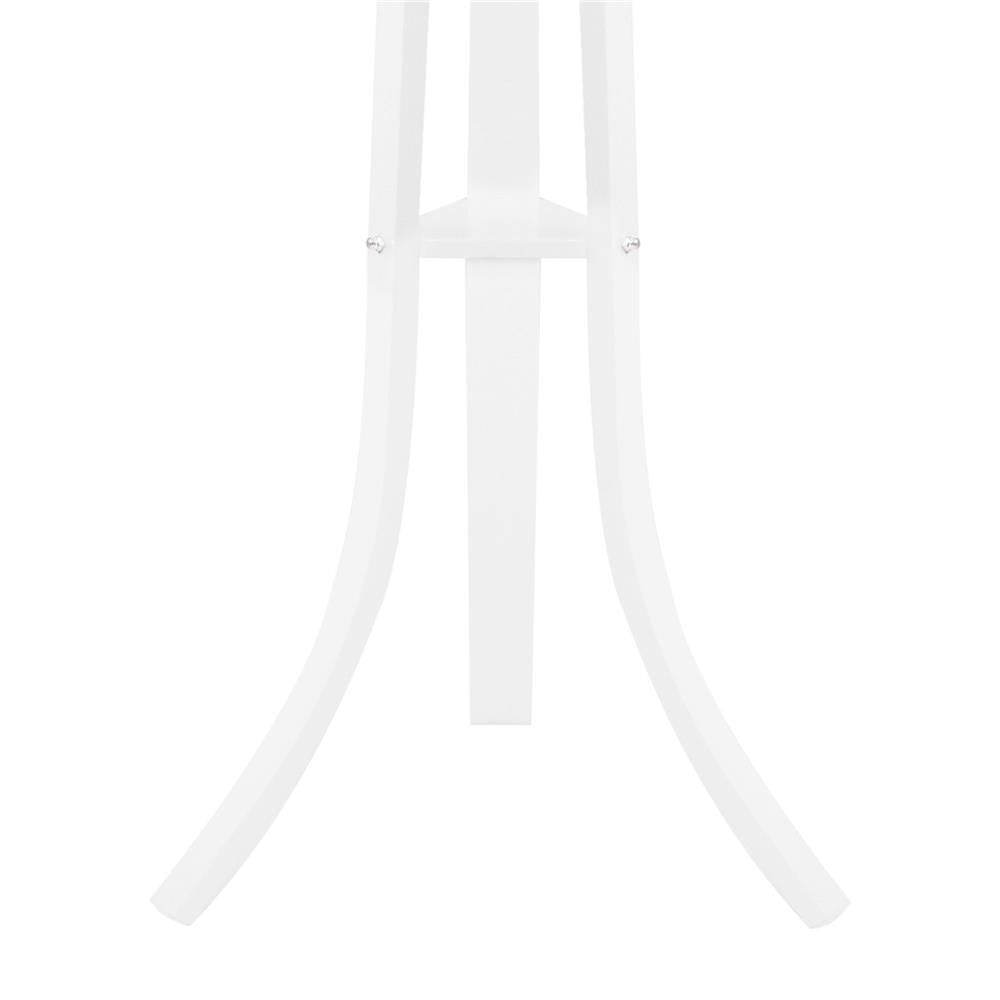 Cuier din metal Sersimo, 9 agatatoare, 180cm, alb