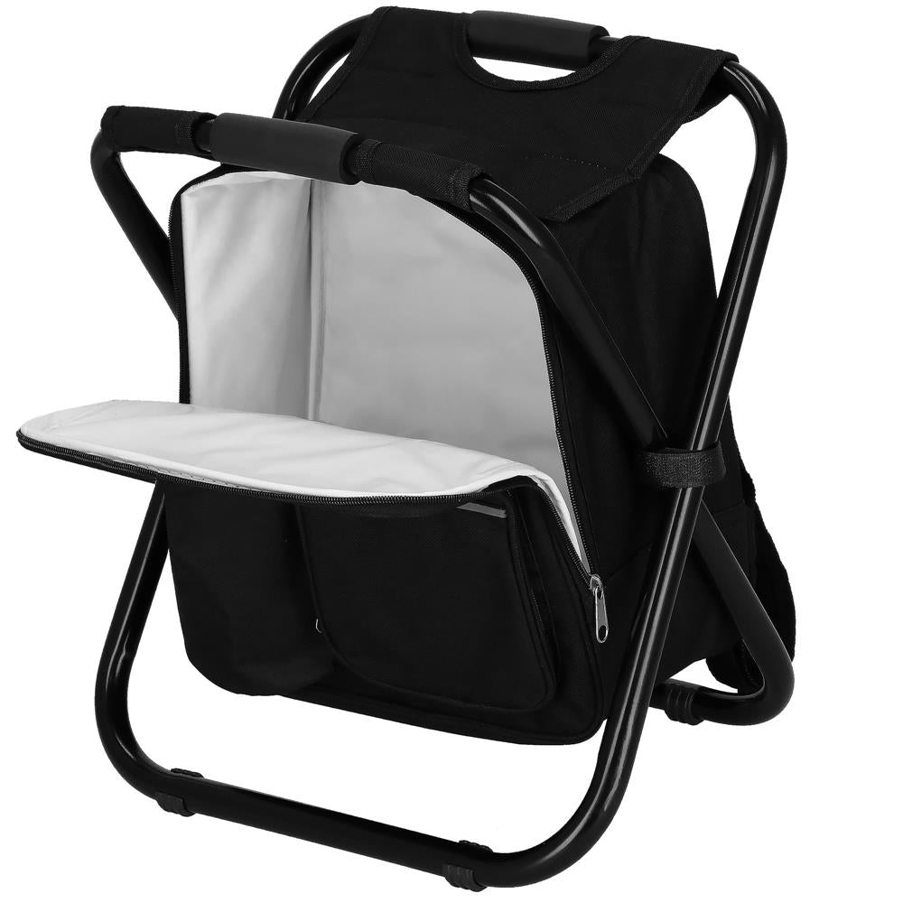 Scaun de drumetie pliabil tip rucsac pentru camping, izopren, sarcina 100kg