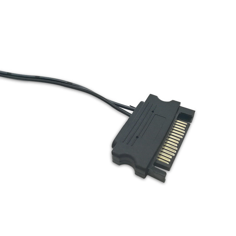 Fan RGB Controller Thermalright, 5V, conector SATA, RGHB Connector + 5V 3 pin , negru, "RGB Fan Controller 5v"