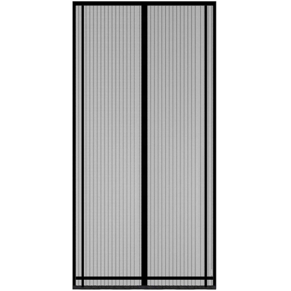 Plasa anti-insecte, inchidere magnetica, latime 80-100cm, inaltime 210-220cm, negru