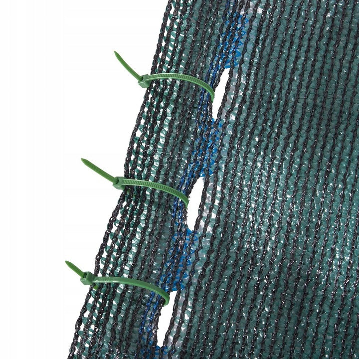 Plasa umbrire si intimitate pentru gard, 1.5m latime, 10m lungime, 65g densitate, verde
