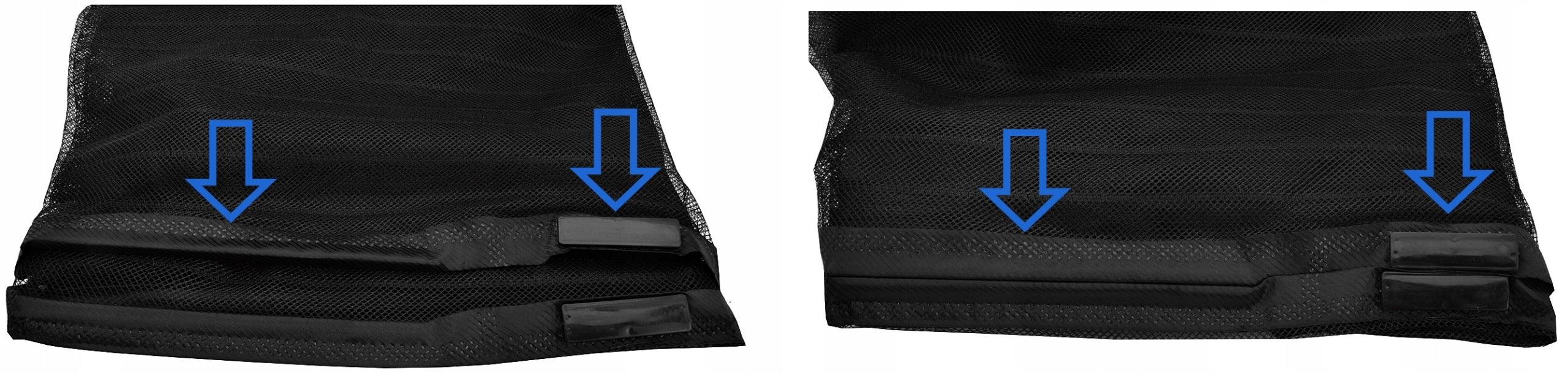 Plasa anti-insecte, cu inchidere magnetica, latime 80-100cm, inaltime 210-220cm, negru
