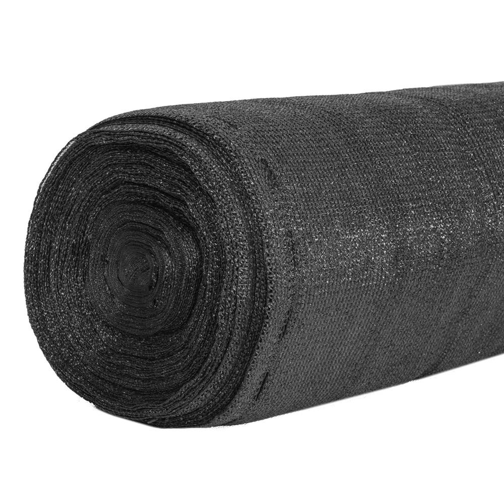 Plasa umbrire si intimitate pentru gard, 1.5m latime, 50m lungime, 185g densitate, gri