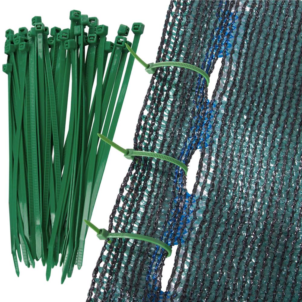 Plasa umbrire si intimitate pentru gard, 1.2m latime, 25m lungime, 140g densitate, verde