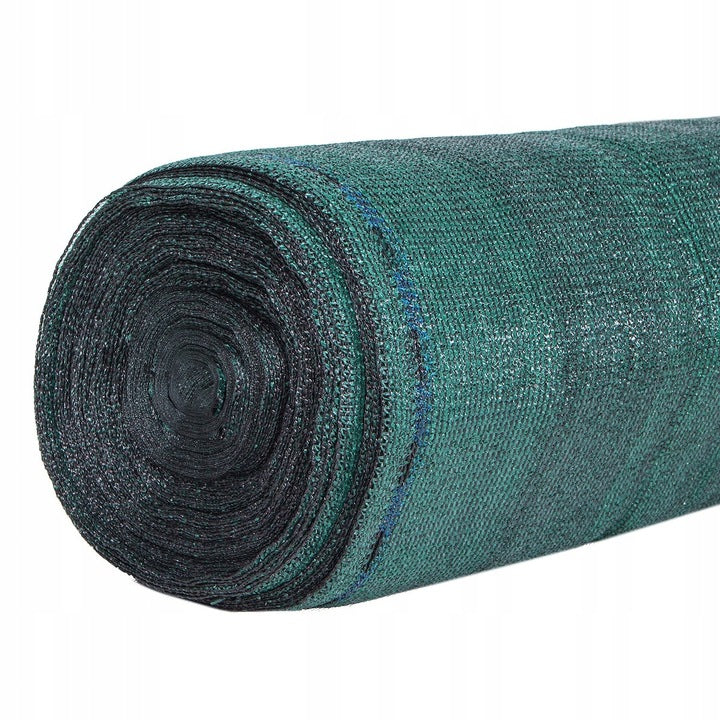 Plasa umbrire si intimitate pentru gard, 1.5m latime, 10m lungime, 185g densitate, verde