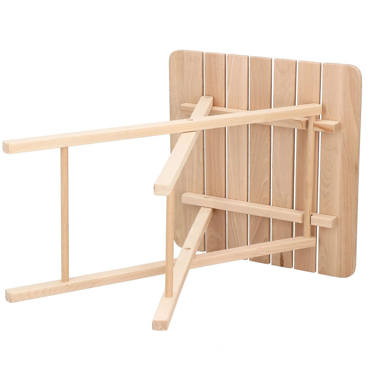 Set masa patrata plianta, cu 2 scaune pliante, gradina sau balcon Solas
