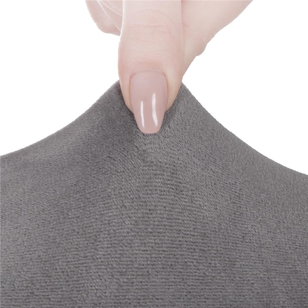 Husa universala pentru scaun, marime universala, poliester si spandex, 45 x 60 cm, catfiea gri
