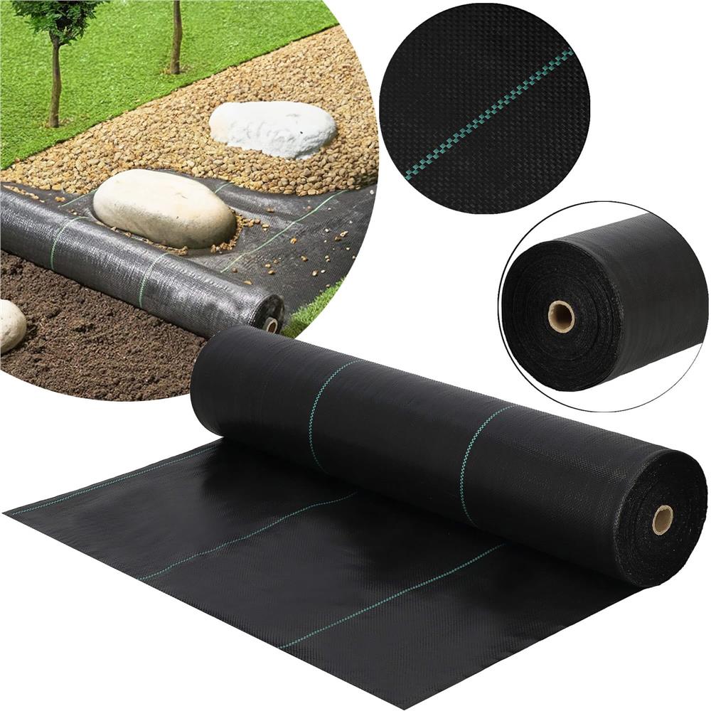 Folie agrotextil, mulcire, antiburuieni, filtru UV, 50 x 1.6metri, 90g/m2, negru