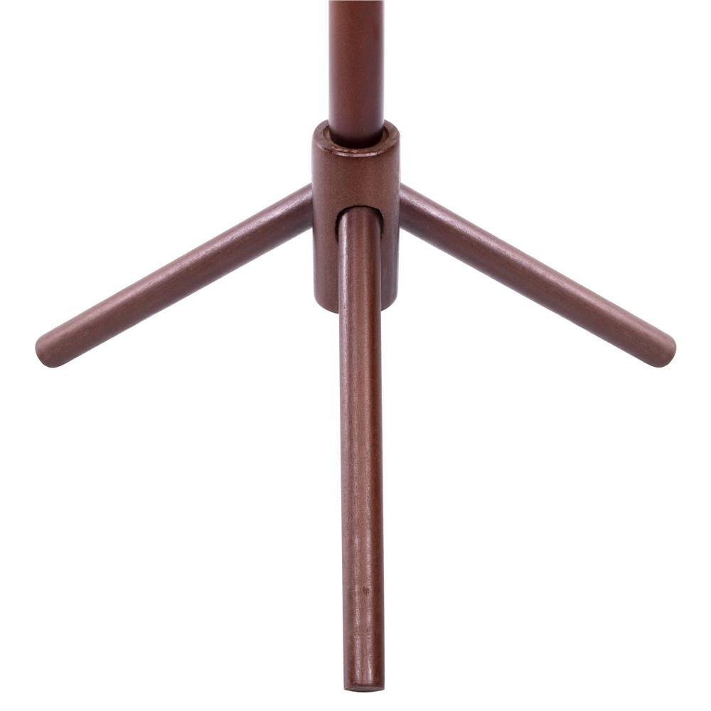 Cuier tip pom din lemn Sersimo, 8 agatatoare, 175cm, maro